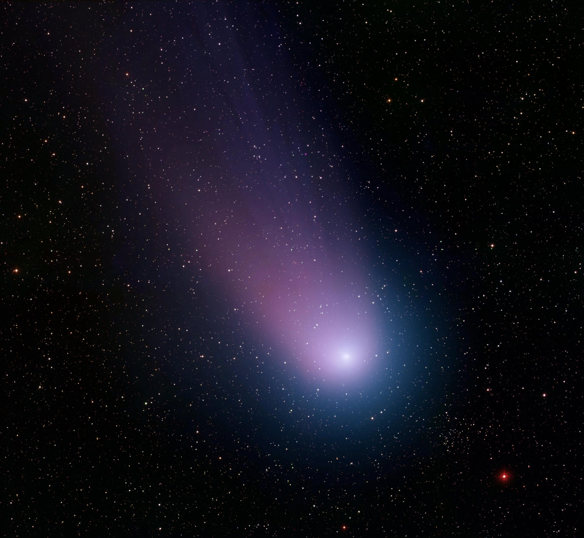 cometa spazio stelle