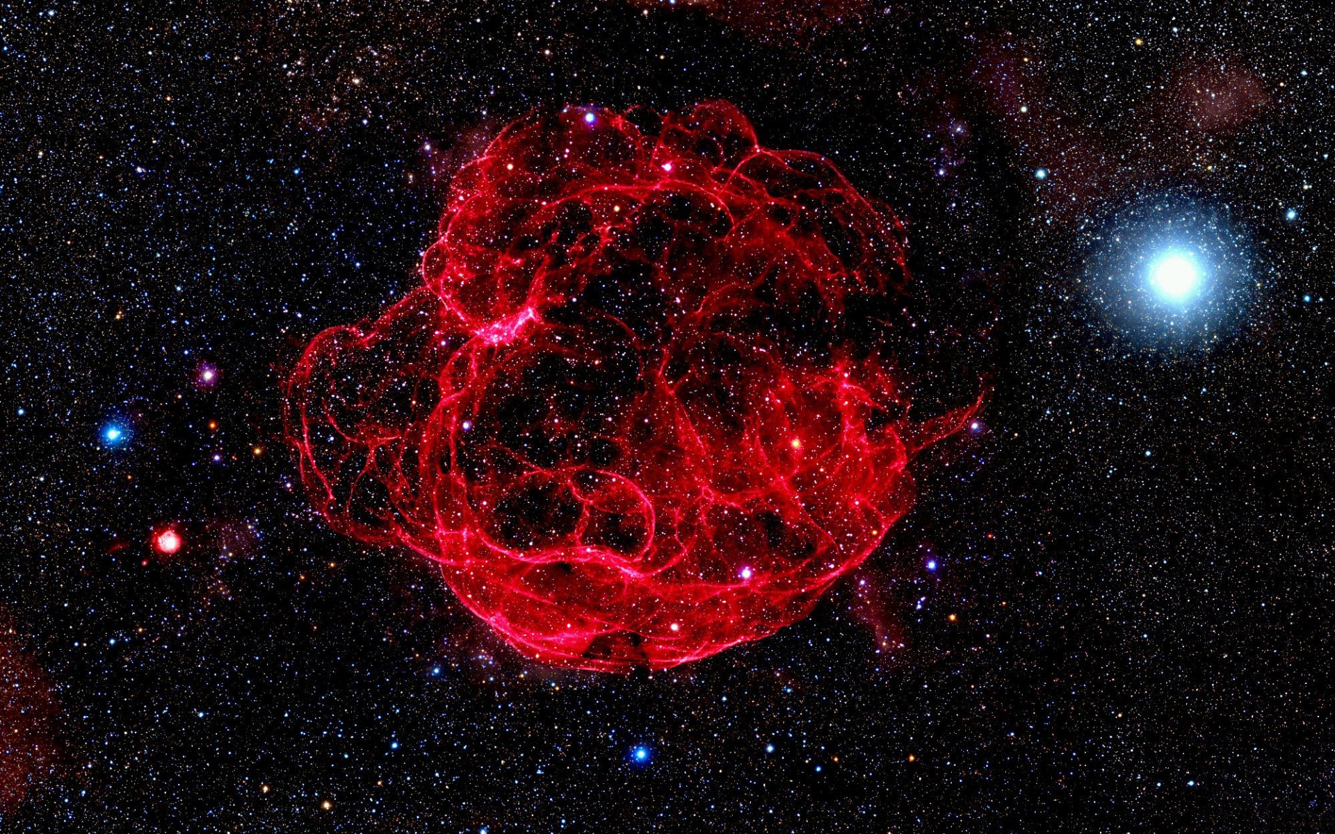 spazio pianeti nebulosa