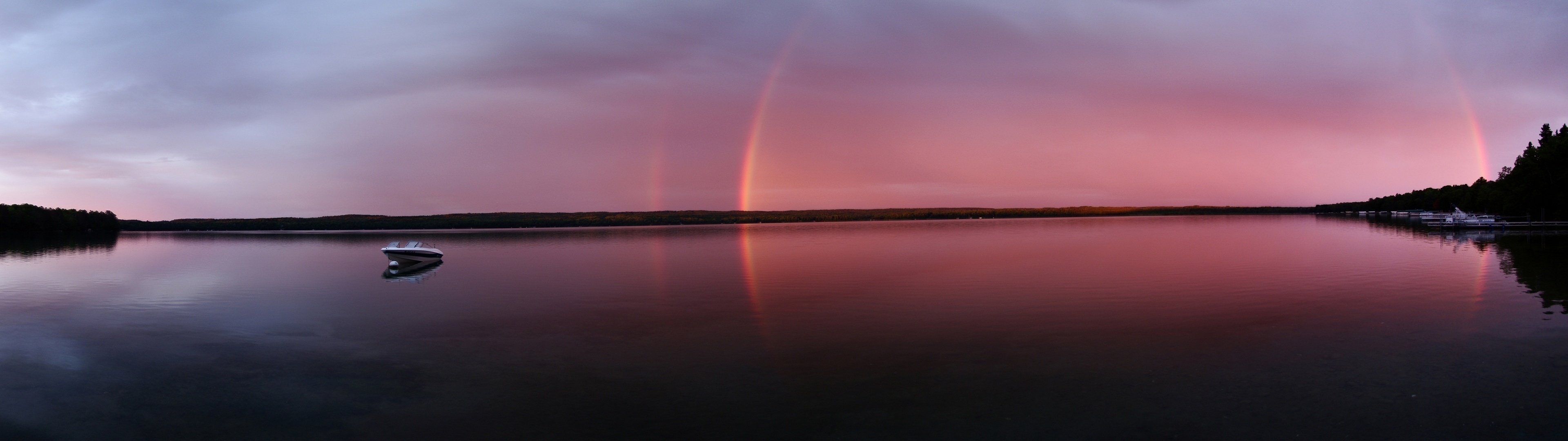 panorama armonia arcobaleno