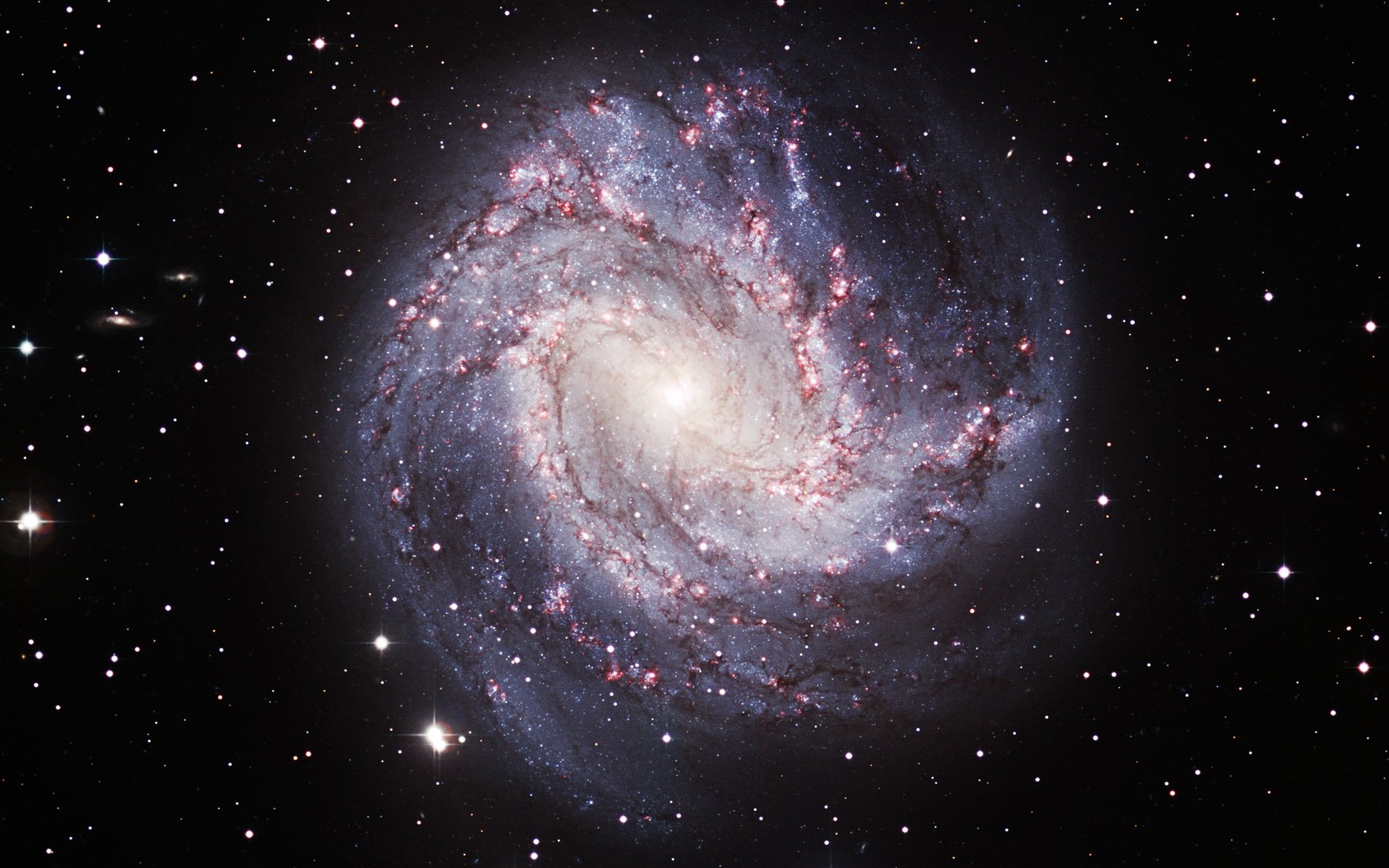 m 83 ngc 5236 galaxie spiralförmig südspindelrad konstellation hydra