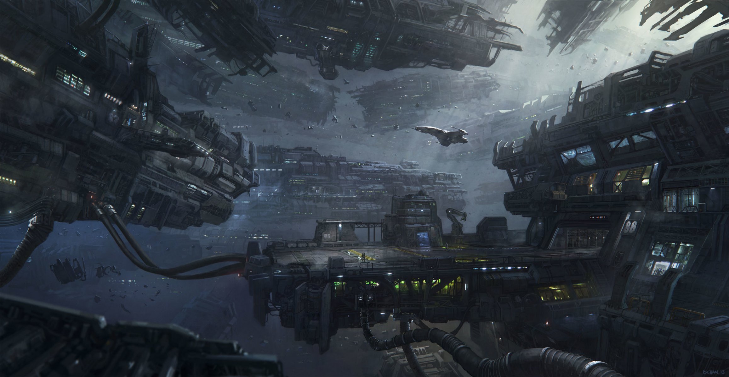 art espace navires station star citizen