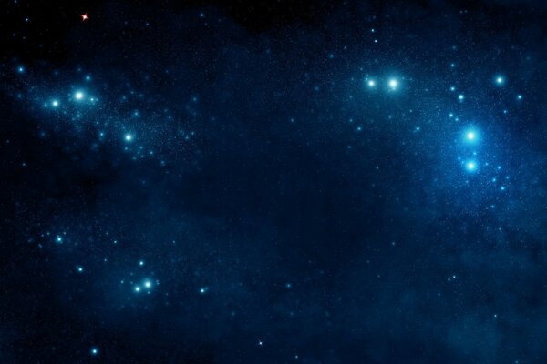 Zdjęcie kosmiczne. Gromady gwiazd