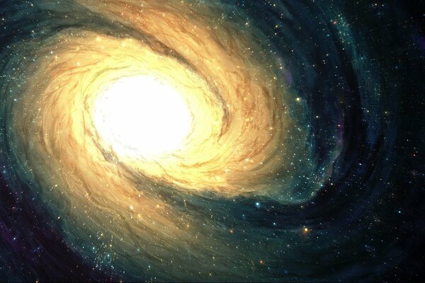 Galactic black hole in space