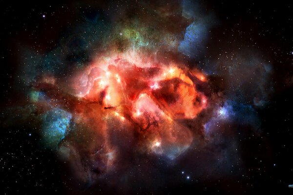 Nebulosa nello spazio
