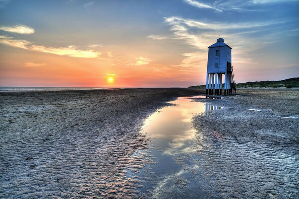 The evening beauty of the expanses of England