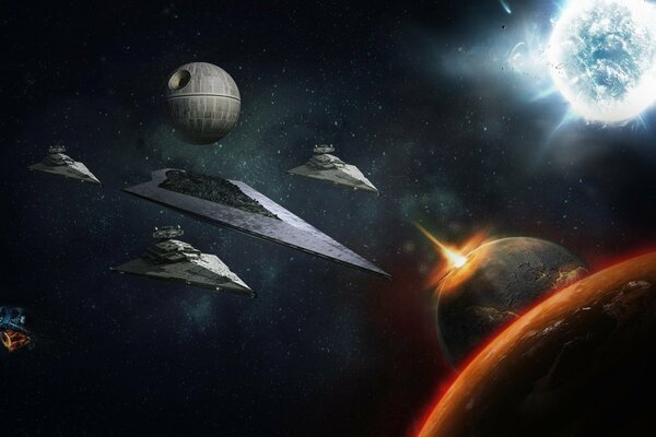 Star Wars espace lunaire