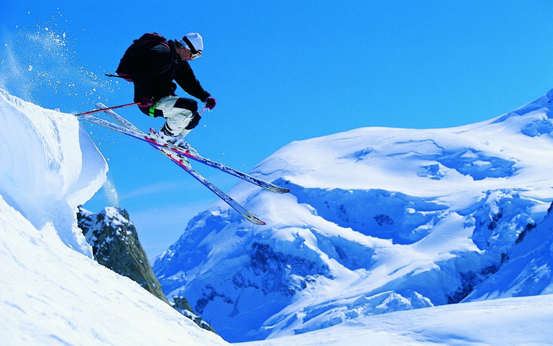 neve blu bianco montagna sport