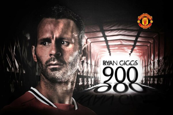 Ryan Giggs ist ein Spieler von Manchester United