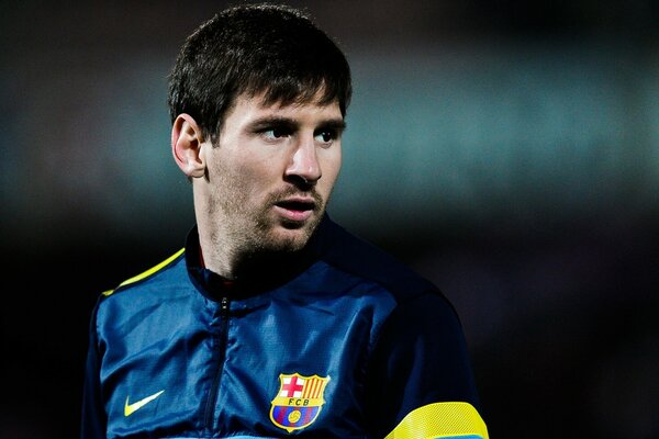 Lionel Messi w piłce nożnej jak lew