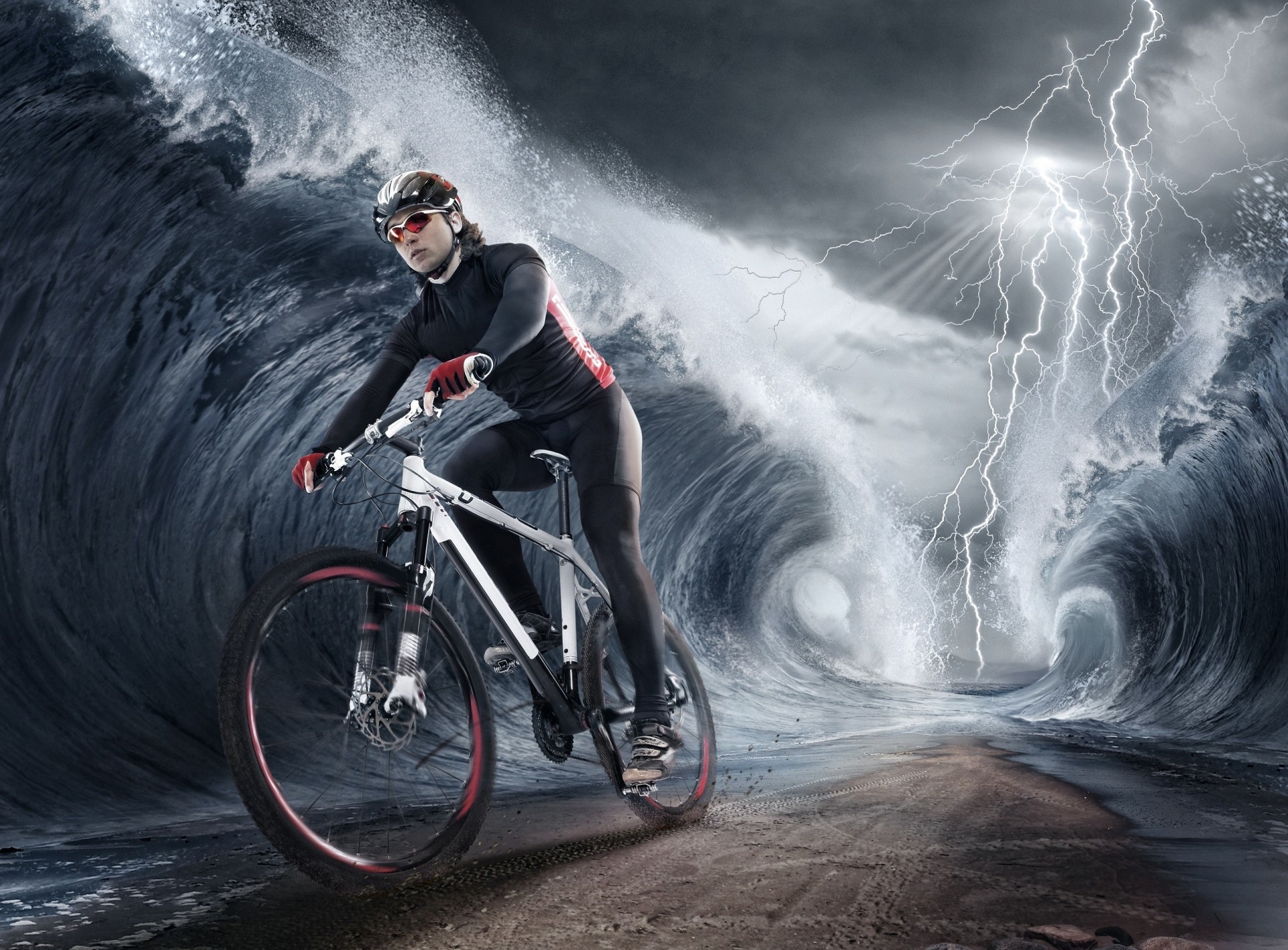 wave athlete bike lightning