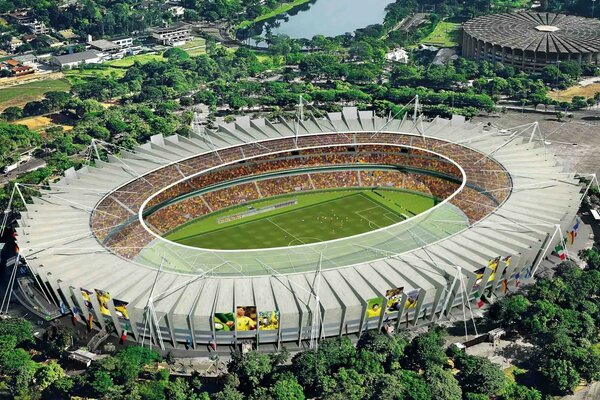 Copa mundial de fútbol, estadio