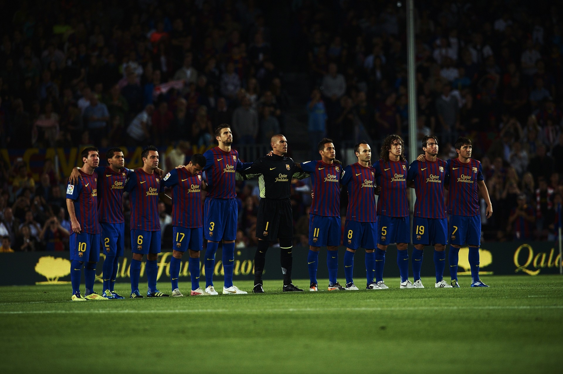 barcelona komposition camp nou rennen