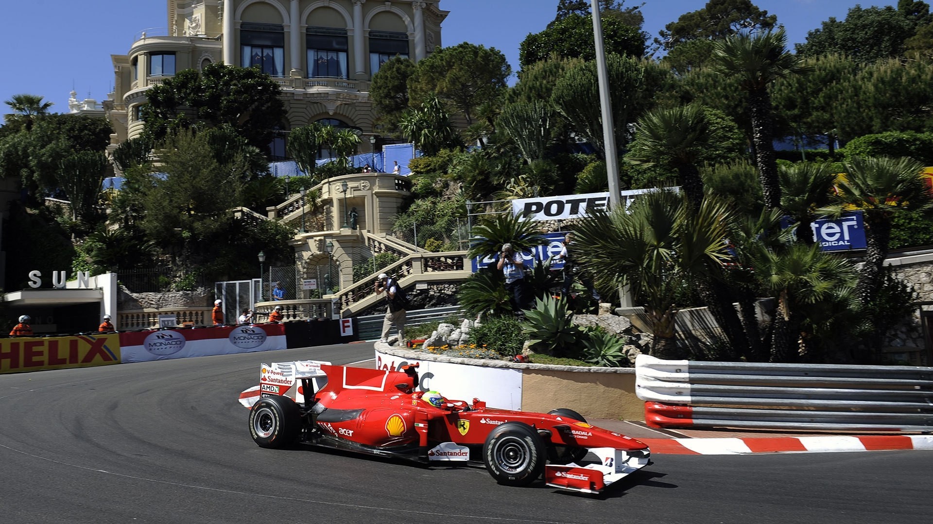 ferrari f1 monacogp monaco2010 gran premio massa