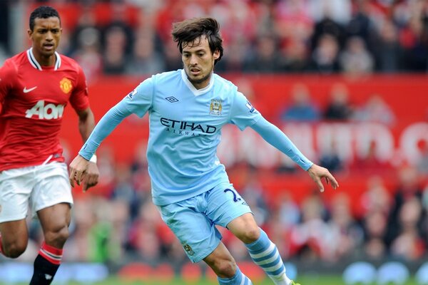 David Silva, Nani. Fútbol. Futbolistas