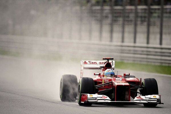 Alonso. Fernando. Formule 1. Ferrari