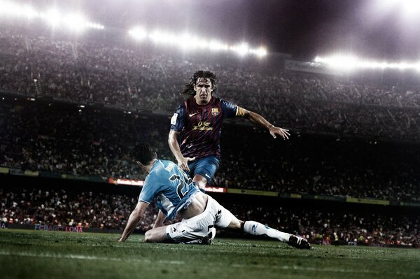 Puel. Football. Soccer player. Barcelona