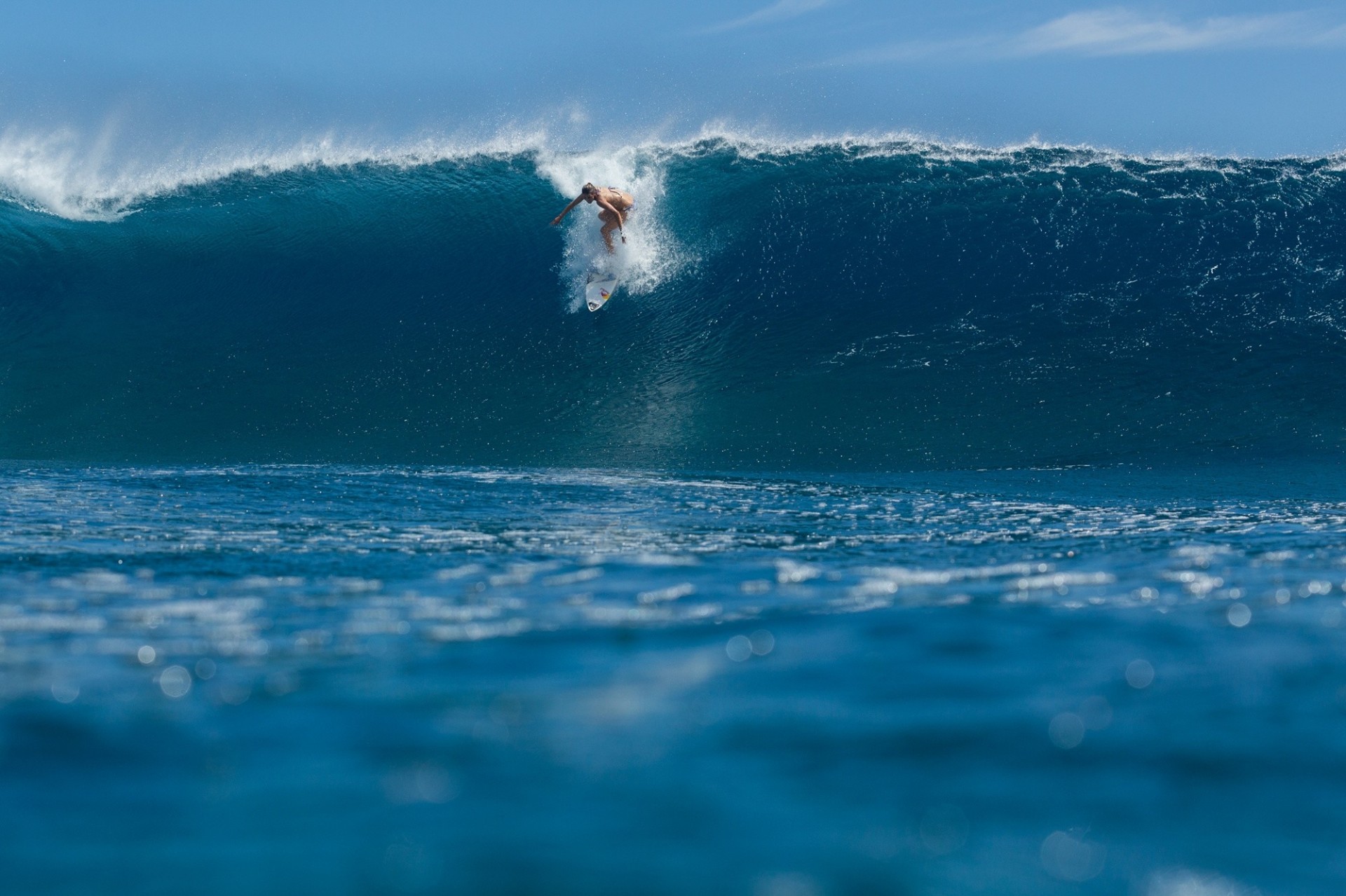 wave surfing