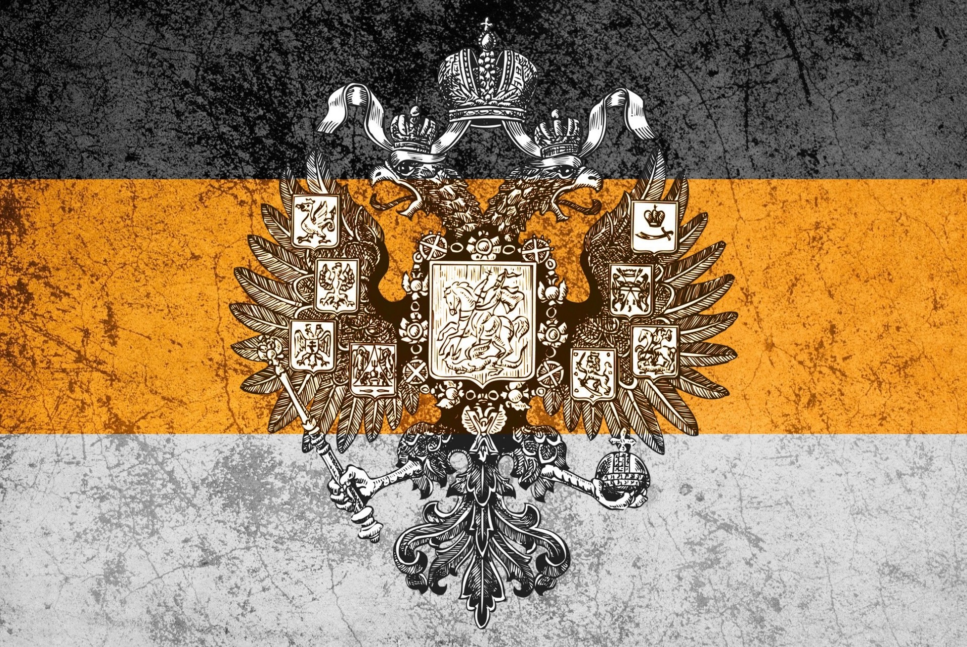 russia coat of arms imperial flag