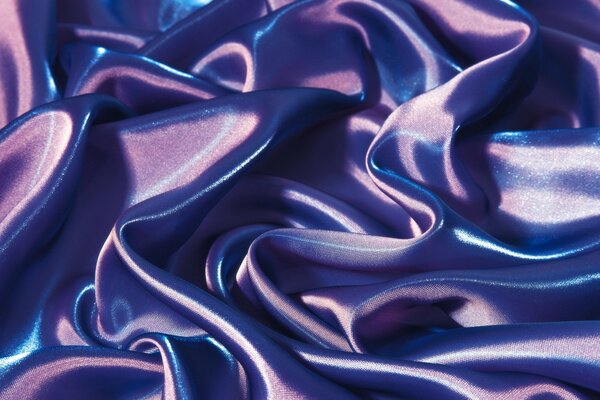 Purple silk on the desktop