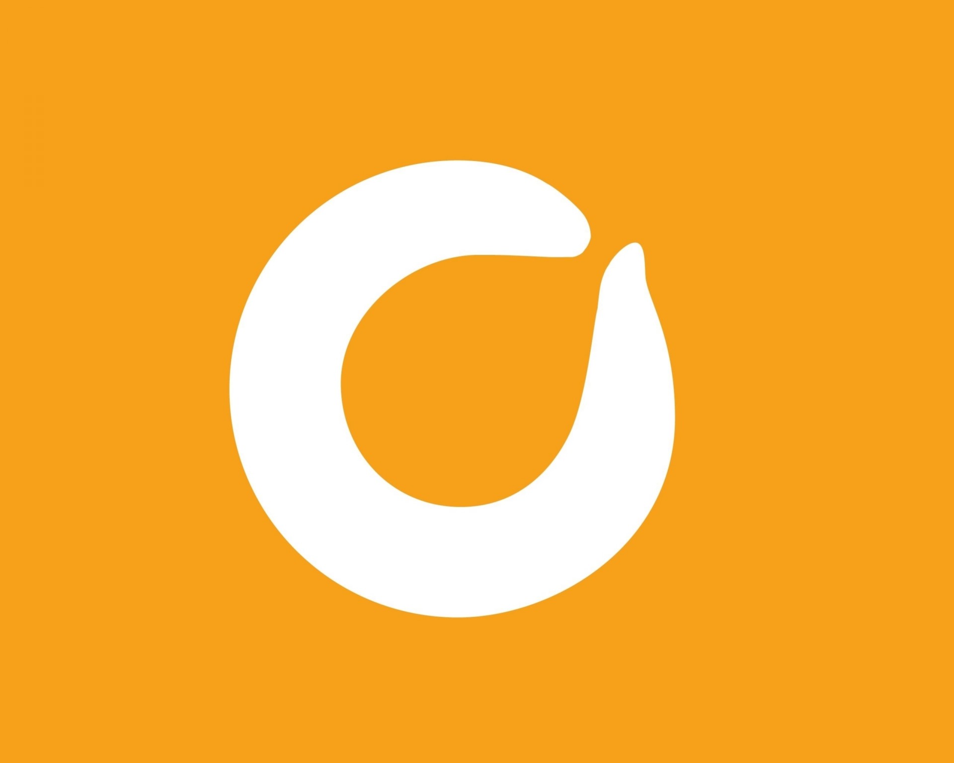 company orange emblem