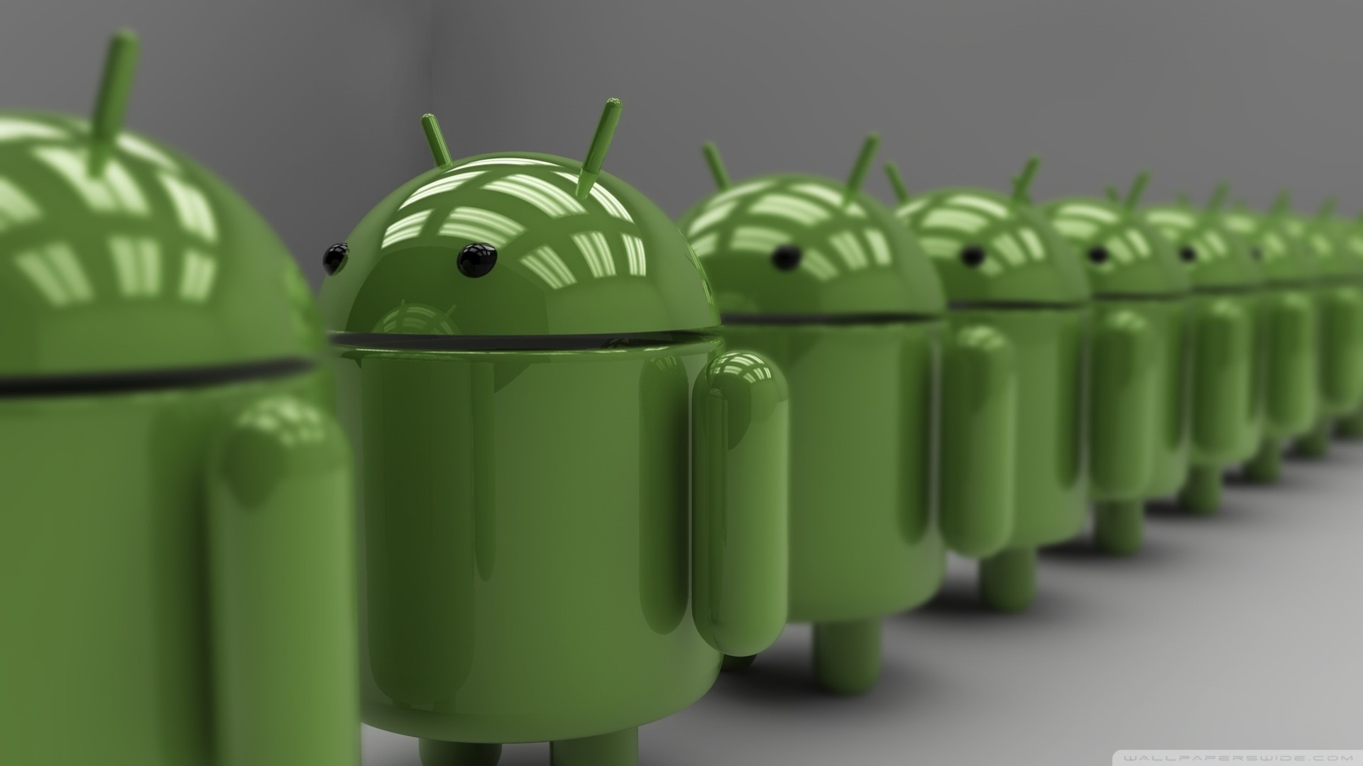 logotipo de android logotipo de android 3d