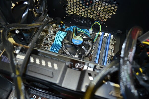 The small details of the processor look perfect