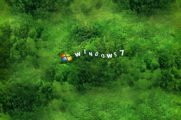 Finestra di sfondo di avvio di Windows 7 di benvenuto