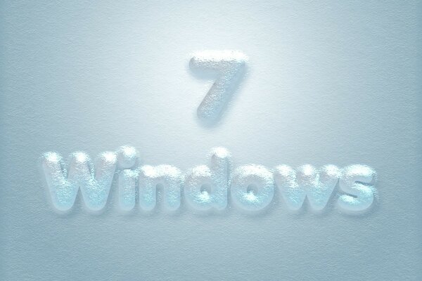 Windows logo snow-white background window