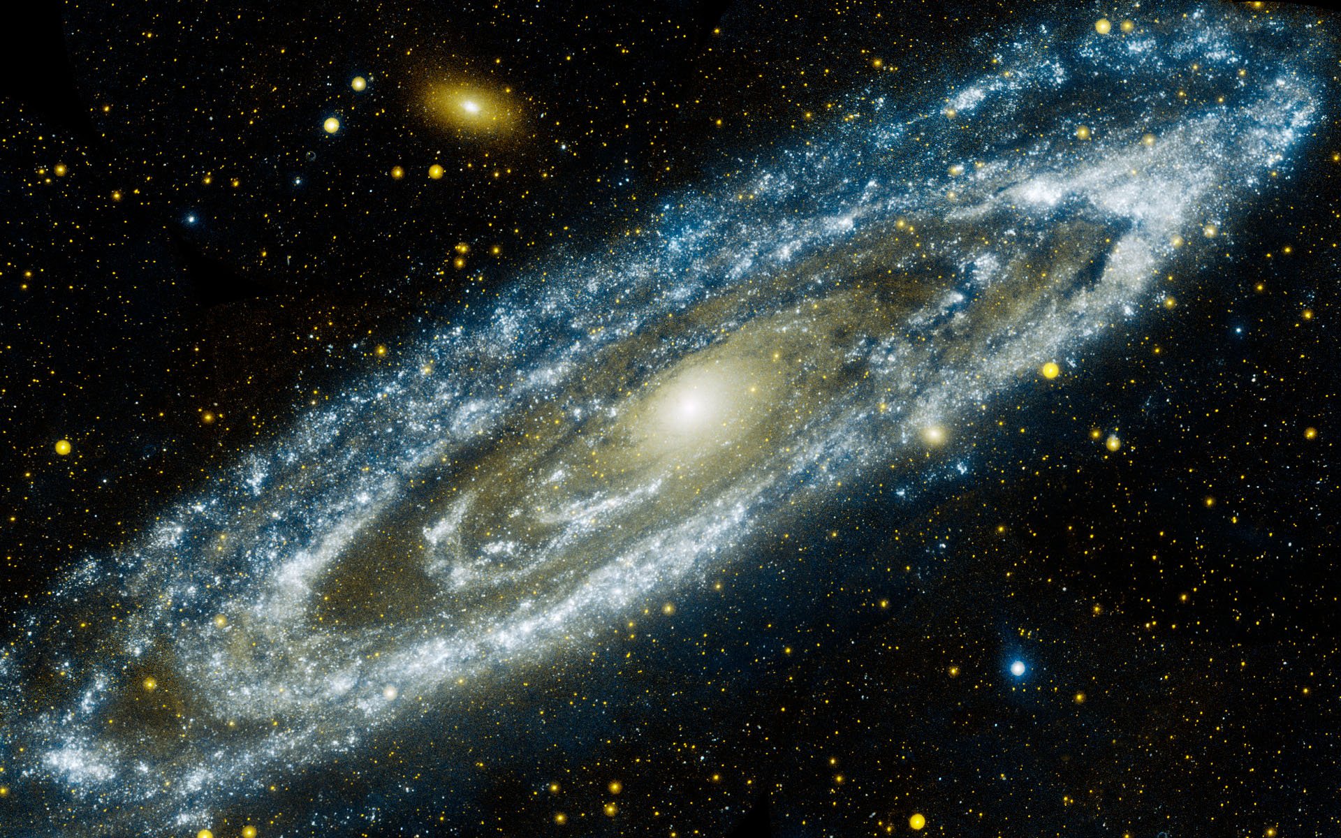 spazio galassia andromeda stelle