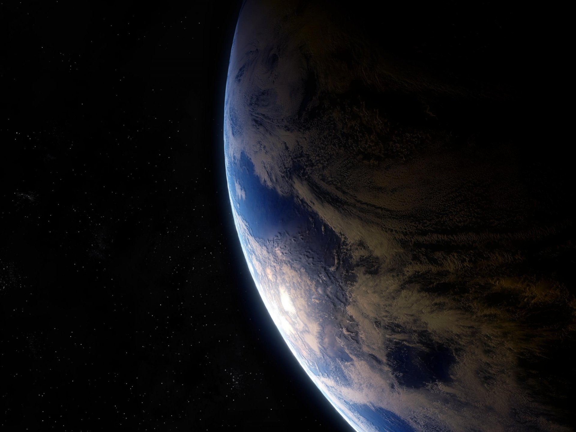 tierra planeta estrellas