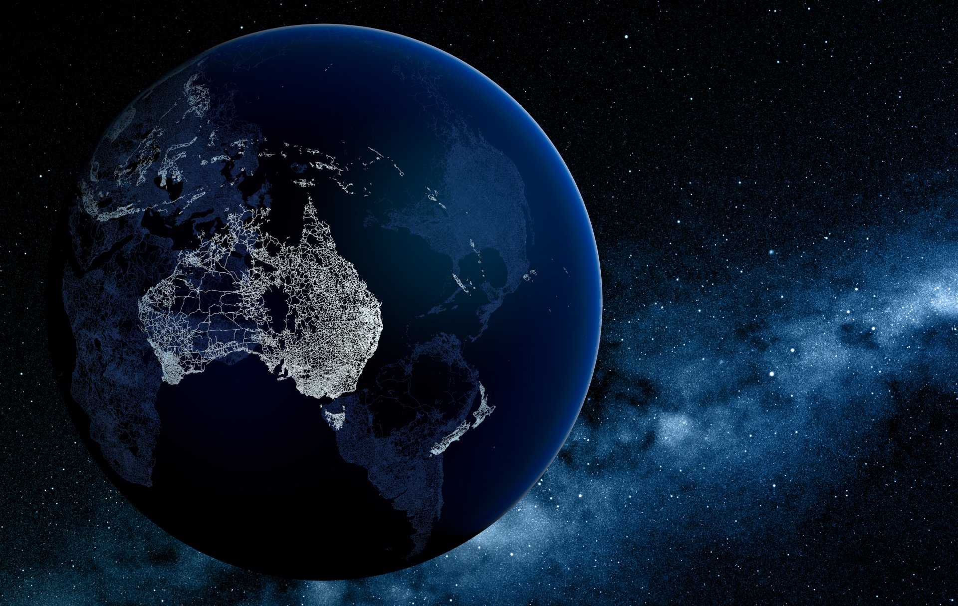anthroposphere land people communication road