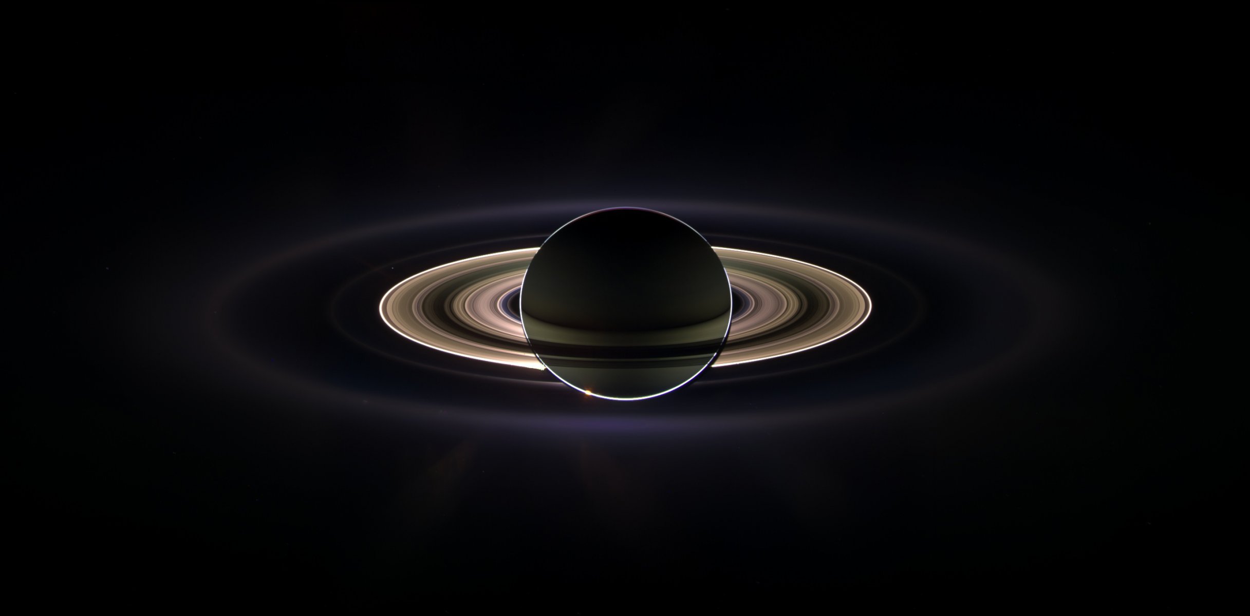 saturno anelli ombra terra cassini