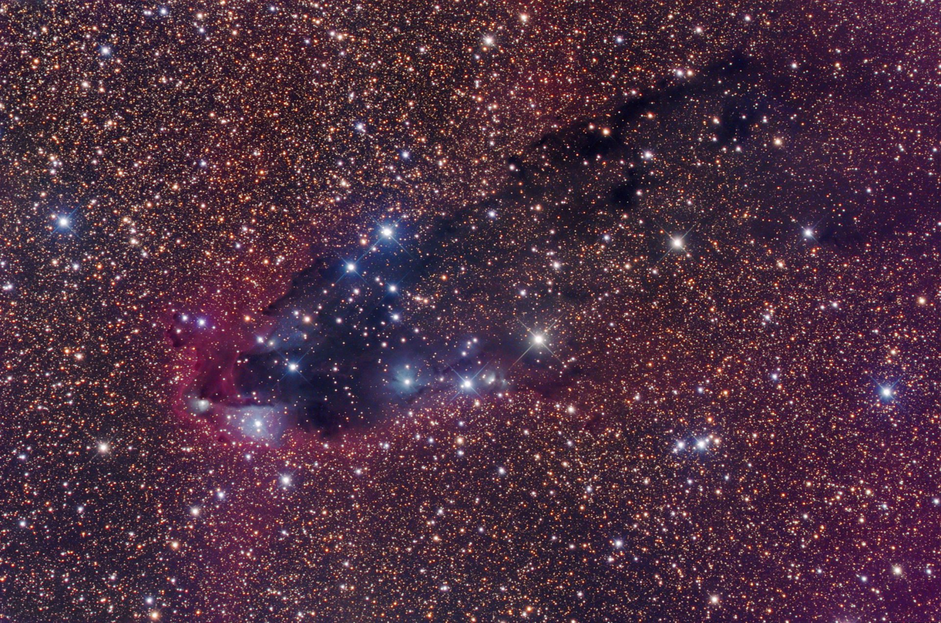 cosmos escorpio nebulosa oscura formación de estrellas formación de estrellas