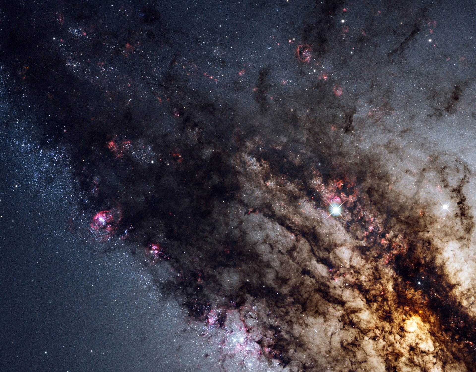centre galaxie centaure a