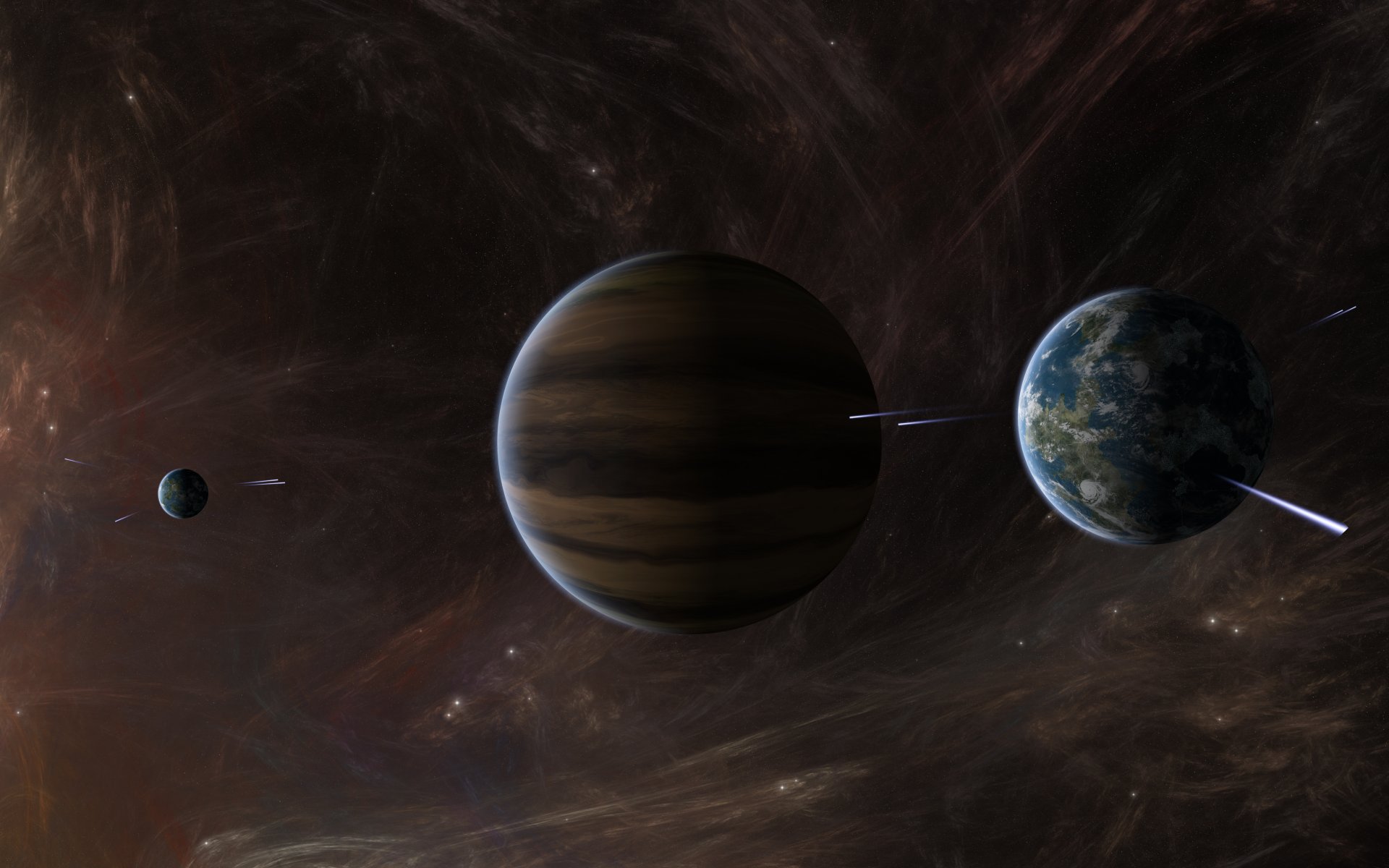 gwiazdy planety gaz międzygwiezdny gazowy gigant