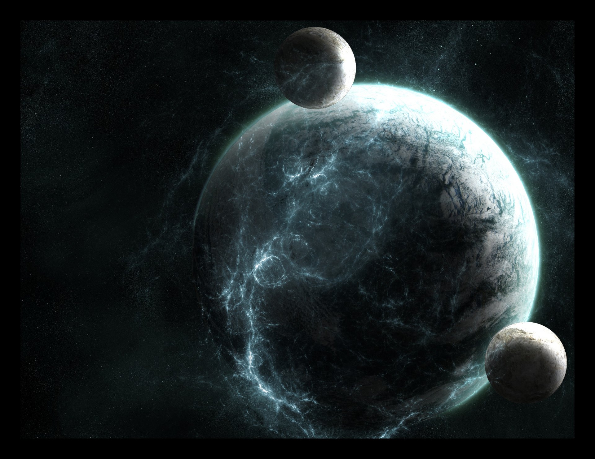 planet satelliten sterne