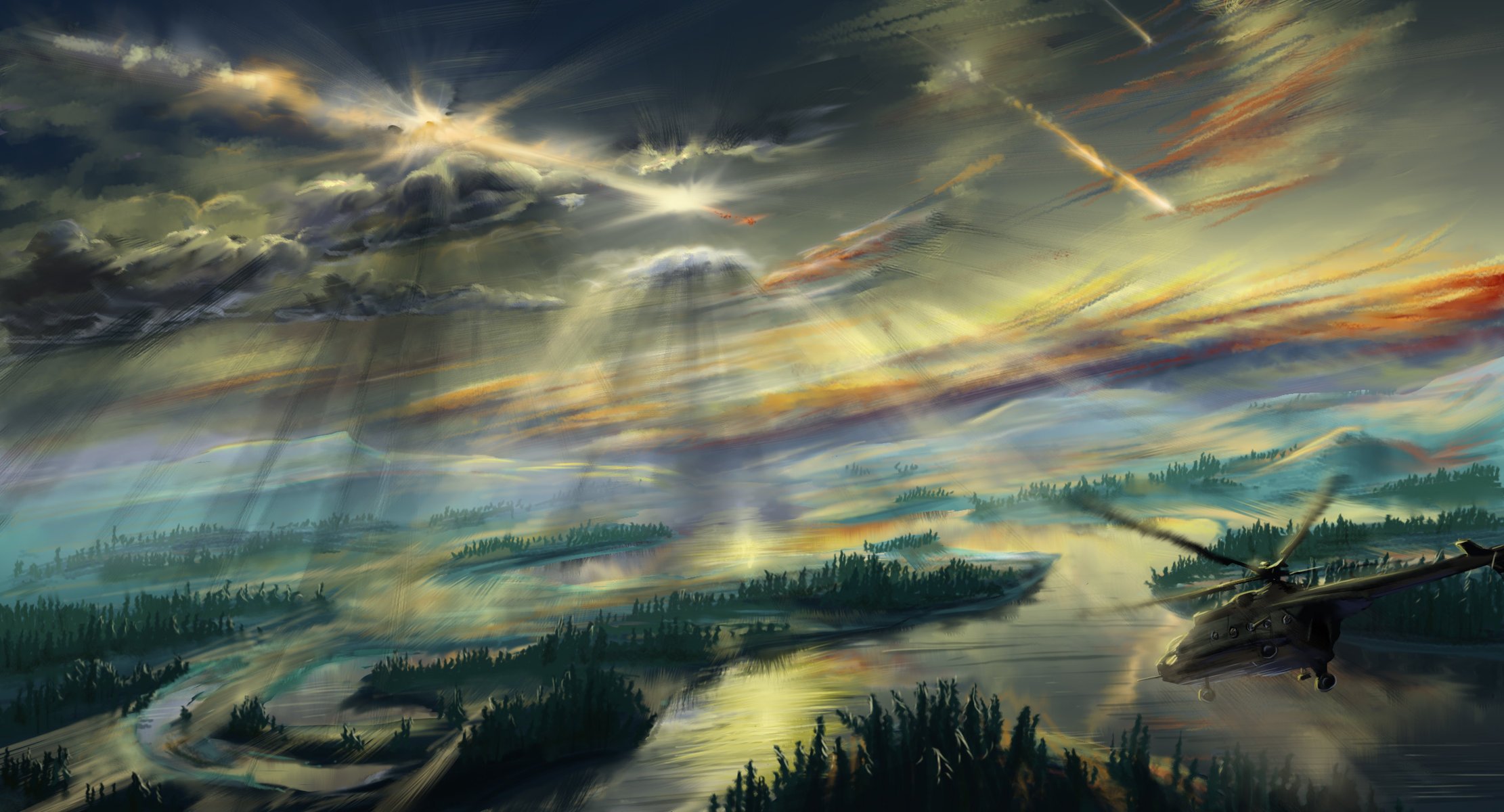 taiga dibujo apocalipsis rescate