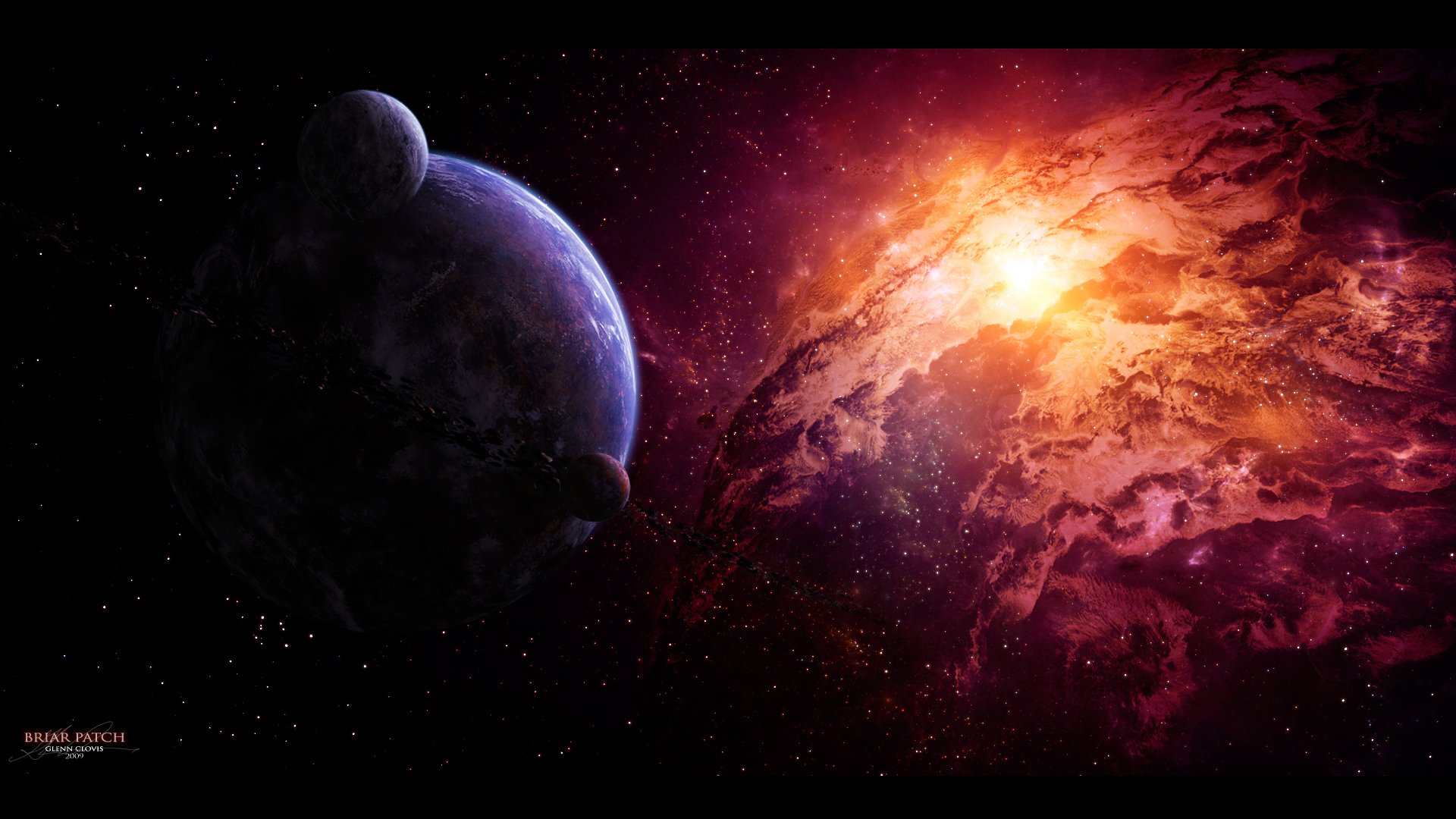 nebulosa stelle pianeta asteroidi satelliti
