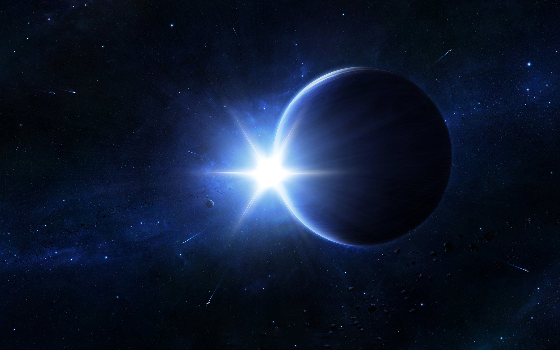planeten licht helligkeit kometen abgrund universum