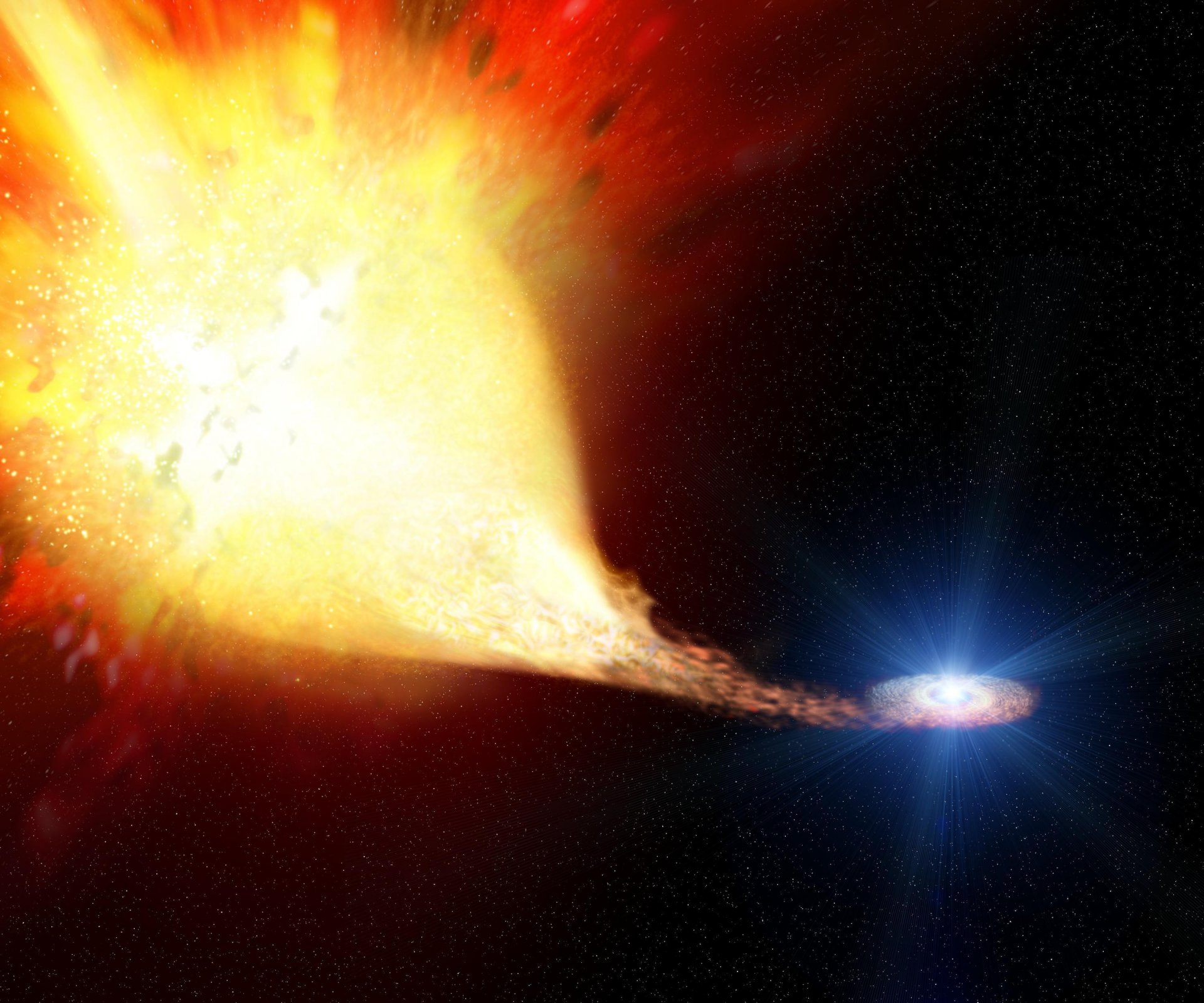 n1993j étoile supernova double