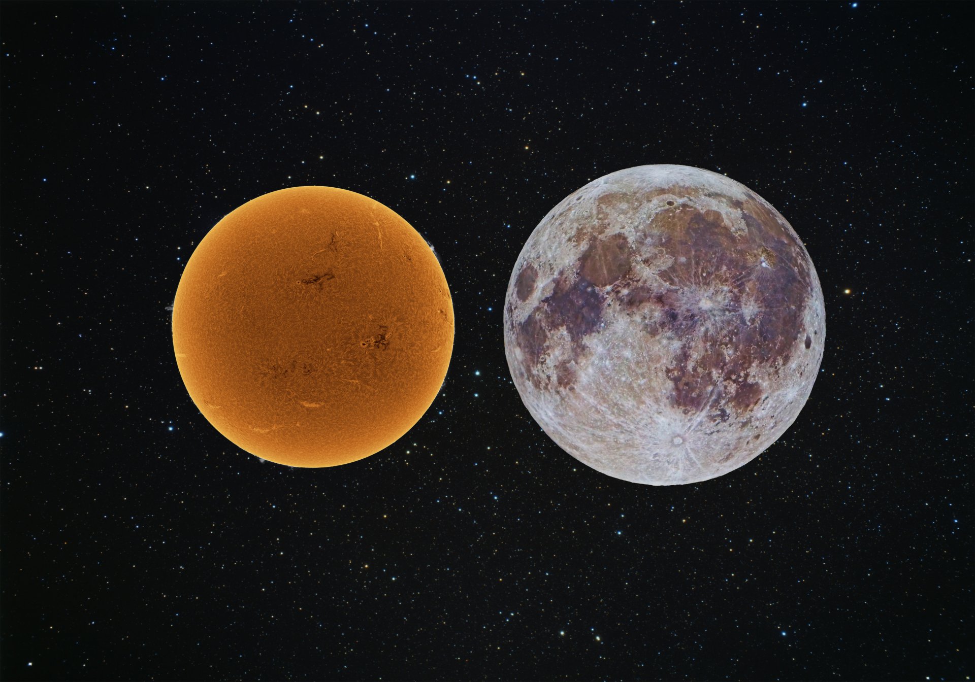 sole super luna stelle