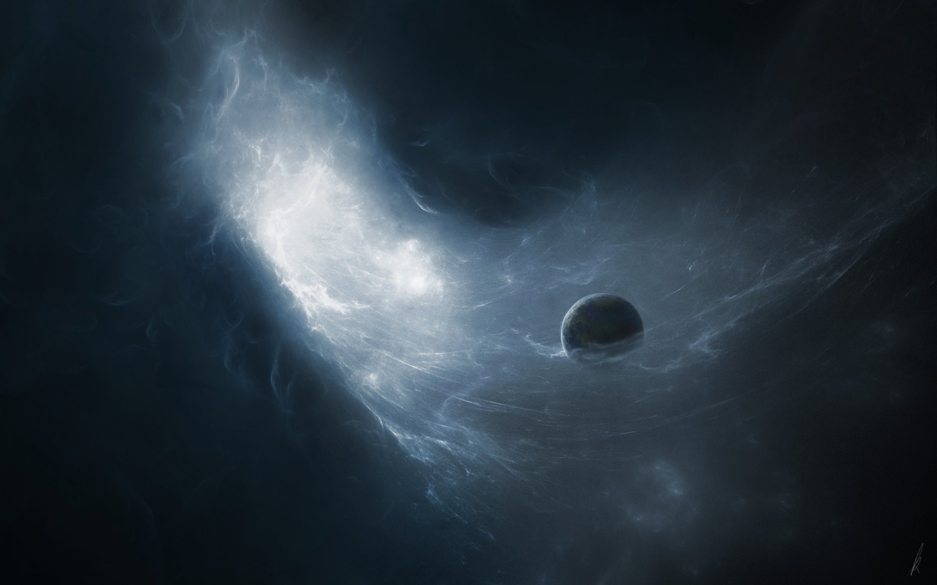 spazio gas interstellare pianeta