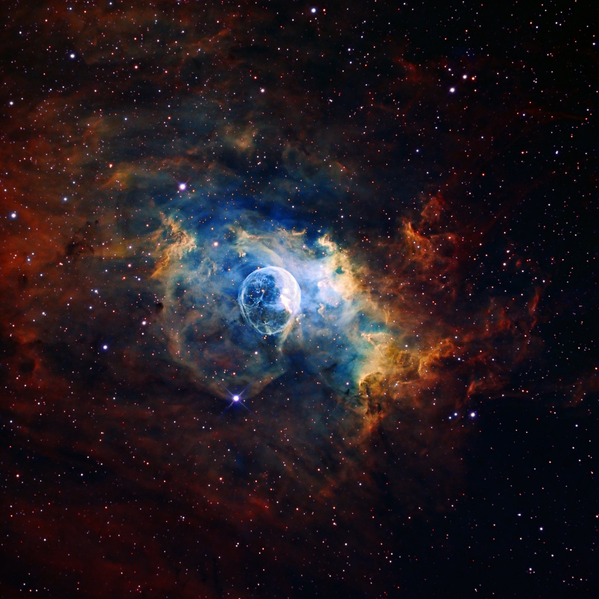 ngc 7635 burbuja nebulosa