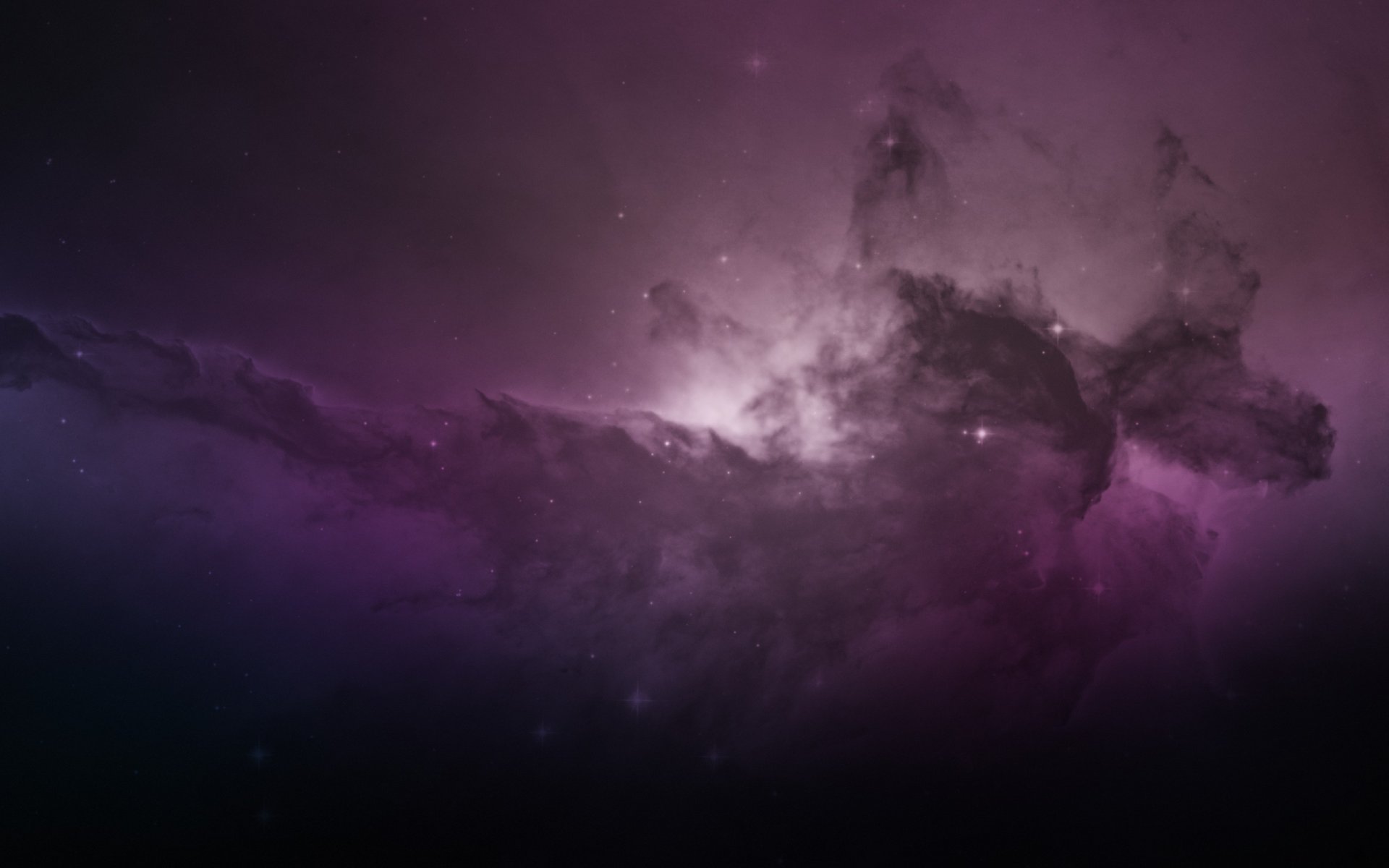 espace galaxie lumière espace étoiles 2560x1600