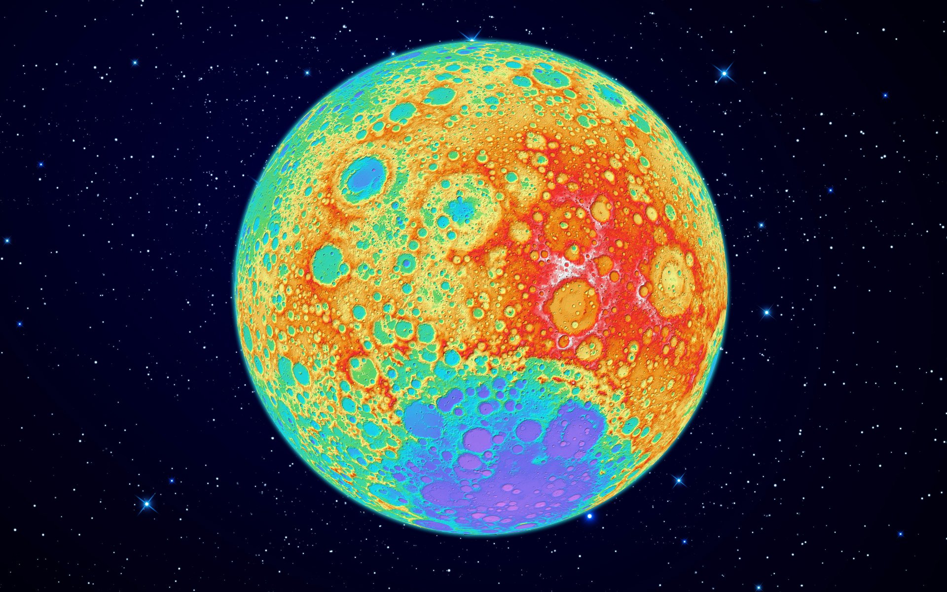 lune couleur inverse côté