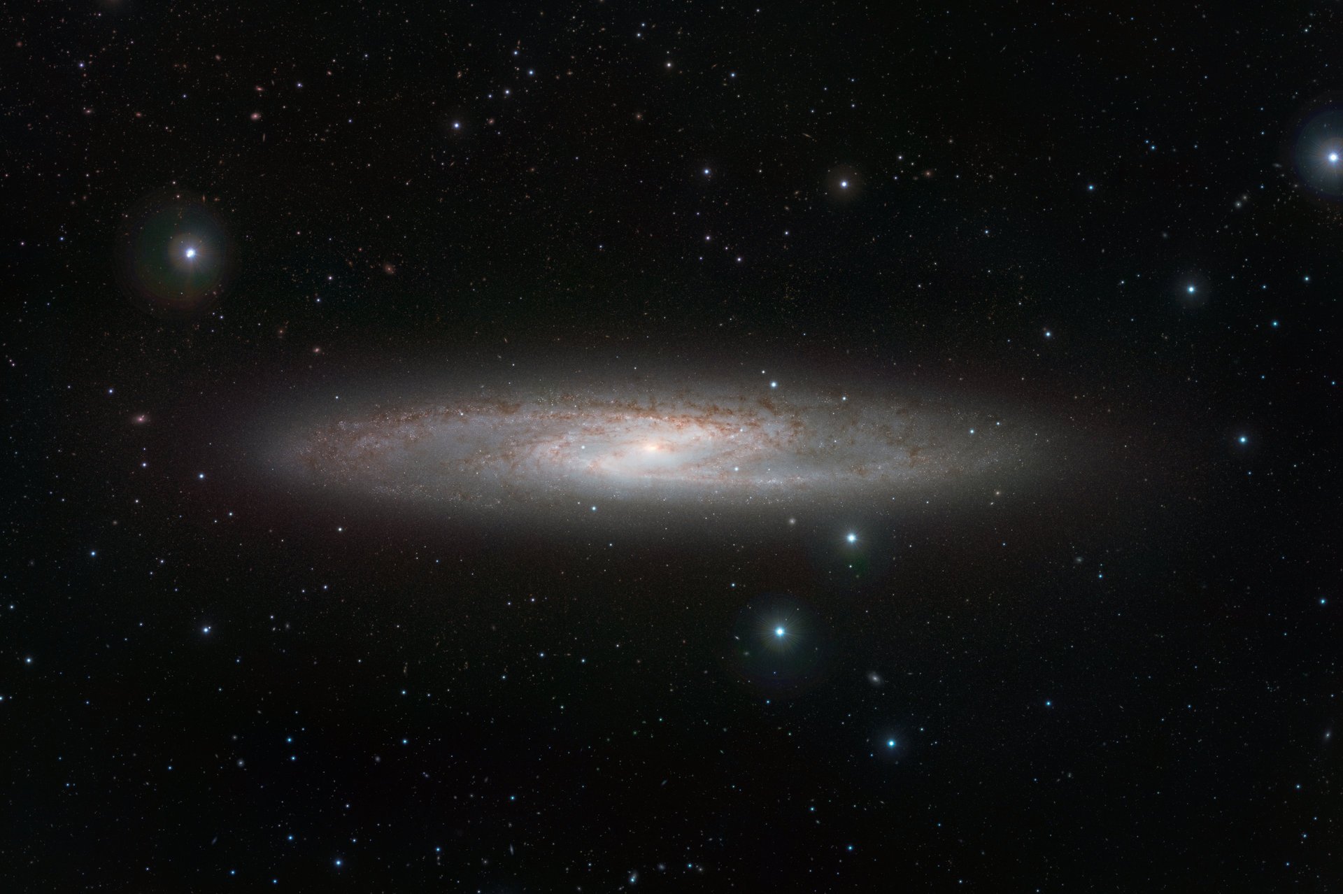 ngc 253 galaxia constelación escultor