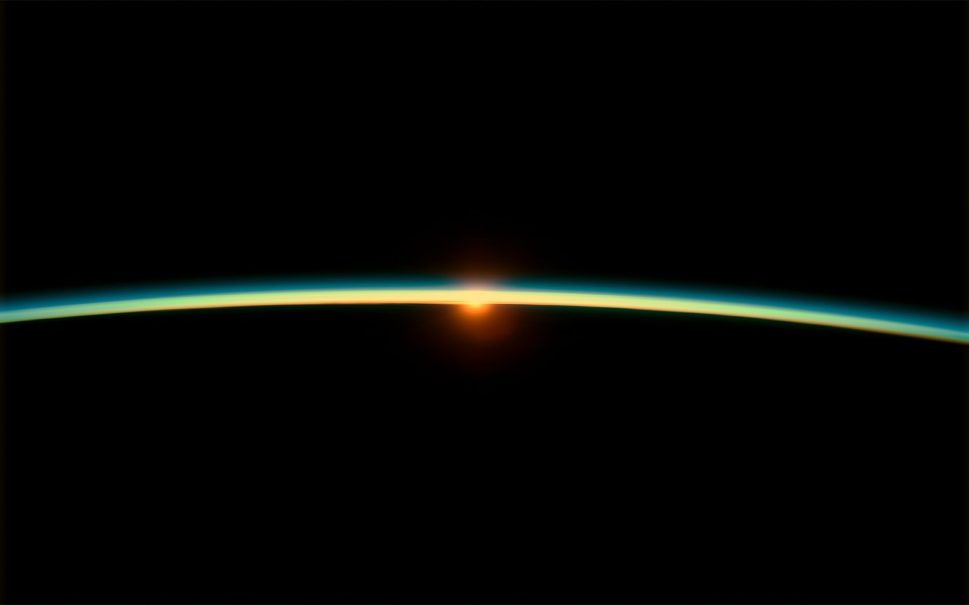 espace bords clarté planète aube obscurité