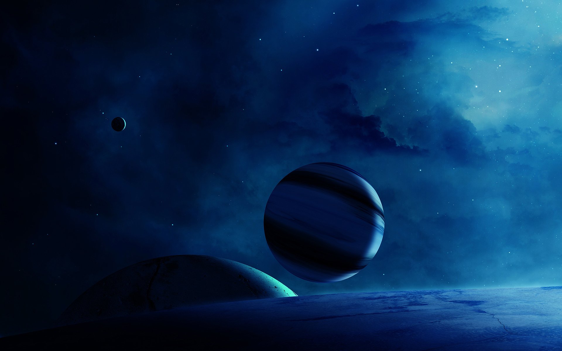 pianeta mondo blu acqua