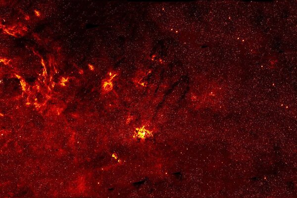 The natural color of the Milky Way