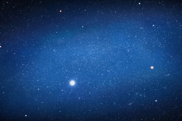 Schöner kosmischer Himmel mit Sternen